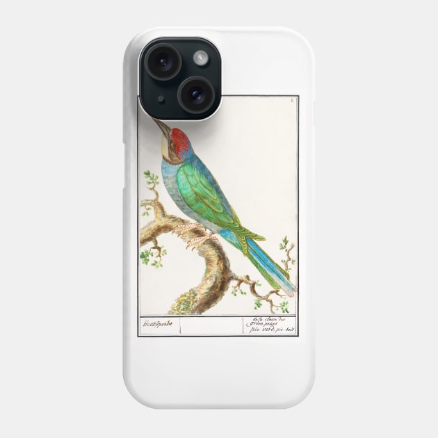 European bee-eater (1596 - 1610) Phone Case by WAITE-SMITH VINTAGE ART