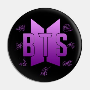 Bangtan Signatures Pin