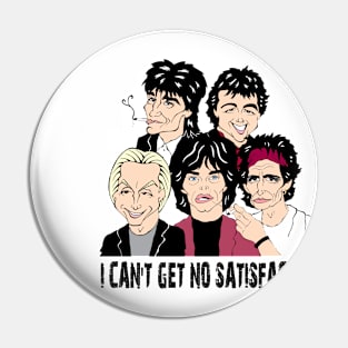 LEGENDARY ROCK AND ROLL GROUP Pin