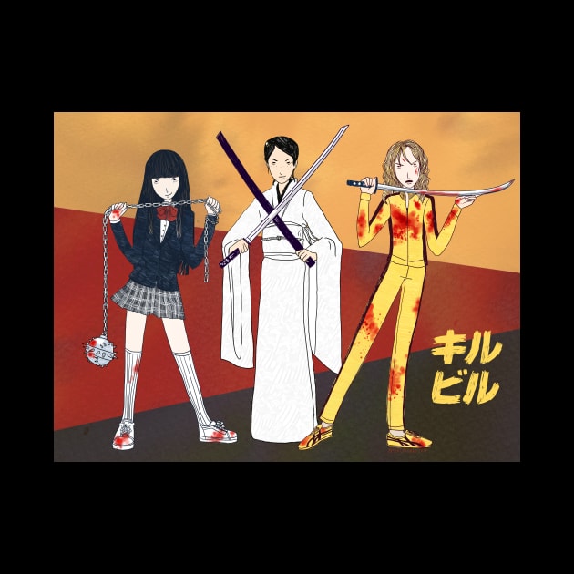 Kill Bill Gals by alexacassaro