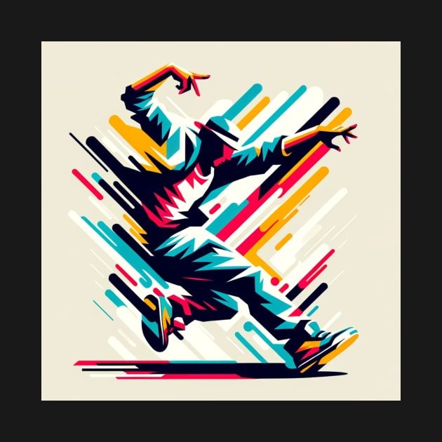 Abstract Agility: A Kaleidoscope of Dance by heartyARTworks