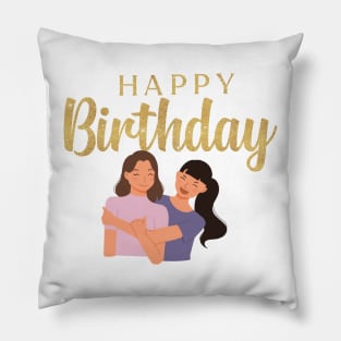 HAPPY BIRTHDAY Pillow