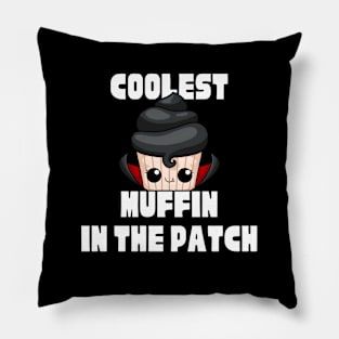 Halloween coolest muffin in the patch Pillow