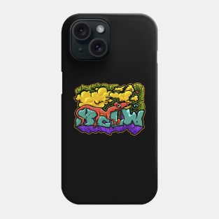 King gizzard and the lizard wizard fly banana funny cartoon design Phone Case