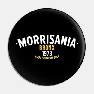 New York Bronx - New York Bronx Schriftzug - Bronx Logo - Morrisania Pin