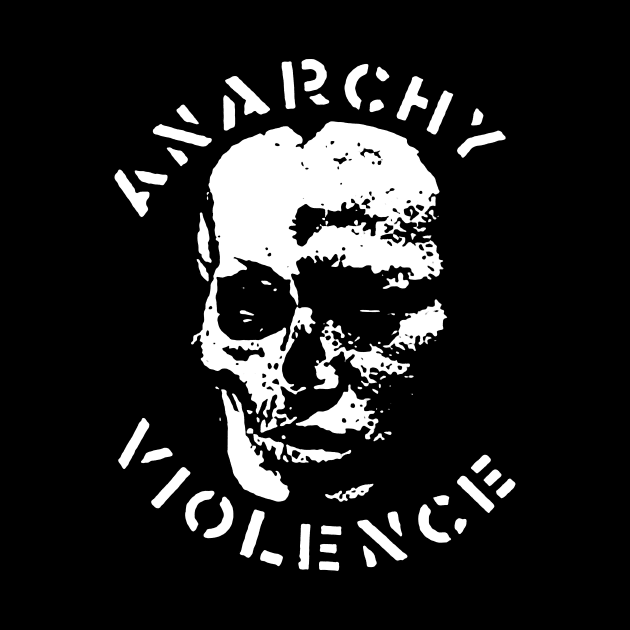 Anarchy and violence shirt punk by TeeFection