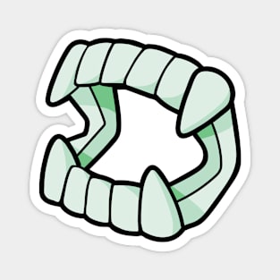 Glow in the Dark Fangs Magnet