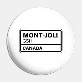 Mont Joli G5H Zip Code Pin