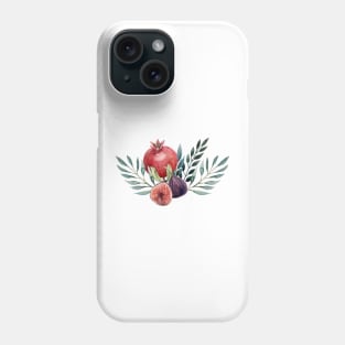 Autumn Floral and Fruit Phone Case