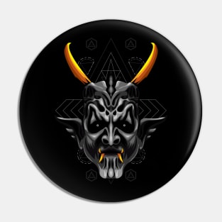 devil mask scary Pin