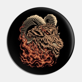 Angry Goat Pin