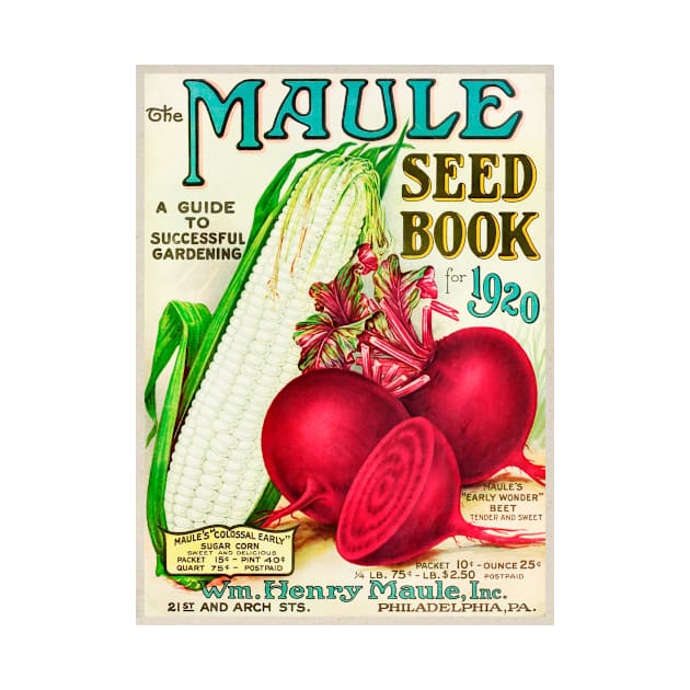 The Maule Seed Book for 1920 by WAITE-SMITH VINTAGE ART