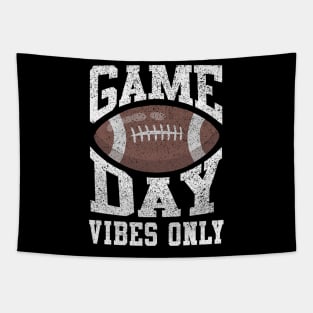 Football Game Day Vibes Only Funny For Sports Team Tapestry