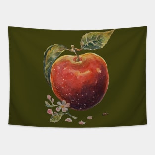 Watercolor apple Tapestry