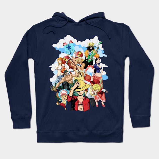 The Pirate King - One Piece - Anime - Hoodie – Nocturnal Sunshine