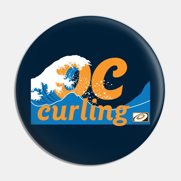 OC Curling Wave Pin by occurlingclub