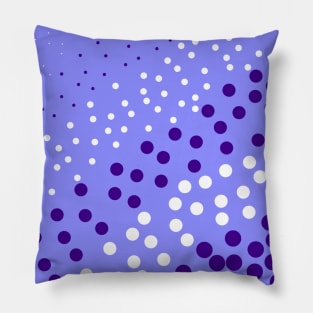 Polka Dot | Purple and Blue Polka Dots Pillow
