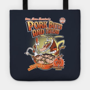 Pork butts and taters Tote