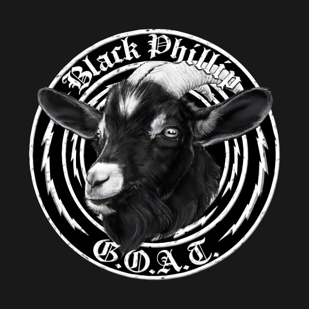 Black Phillip the GOAT emblem by LauraGraves