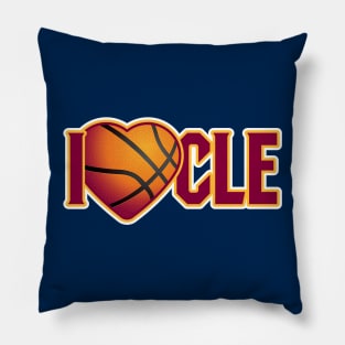 I Love CLE –veland! CAVs edition Pillow