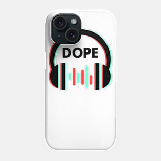 Dope headphones music lover 2 Phone Case