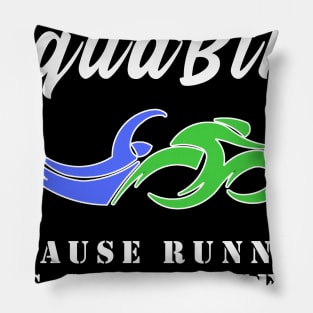 auquabike race Pillow