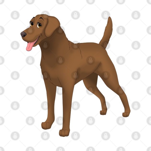 Chesapeake Bay Retriever Dog by millersye