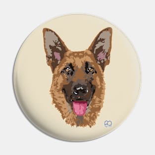 German Shepherd Pin