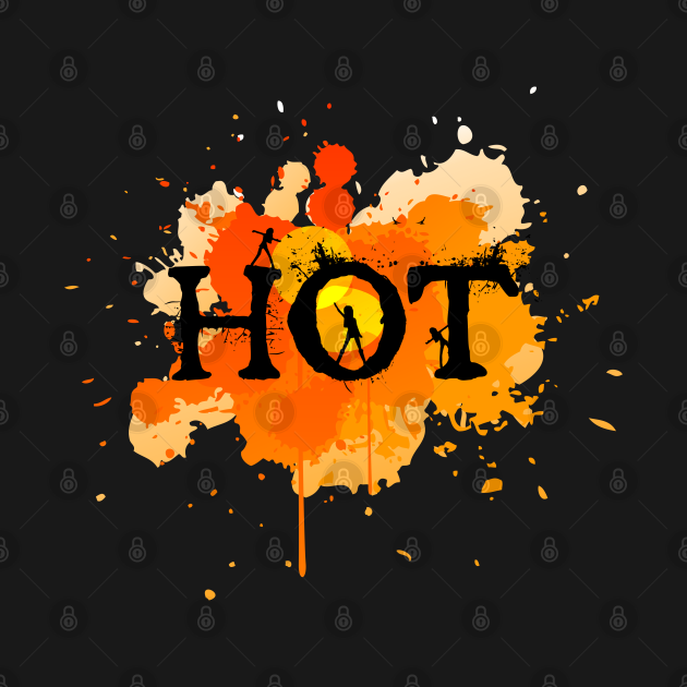 hot in t shirt