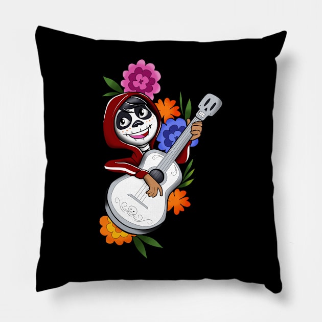 Poco Loco Pillow by Jurassic Ink