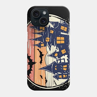 Spooky Halloween Town Phone Case