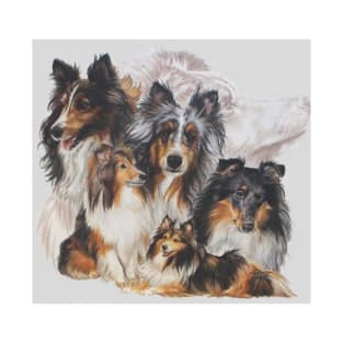 Obedient Shetland Sheepdog Grouping T-Shirt