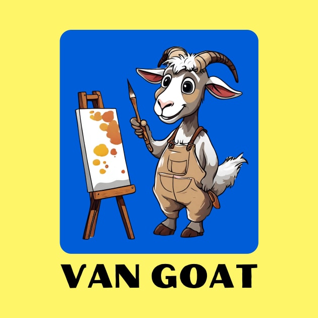 Van Goat | Goat Pun by Allthingspunny