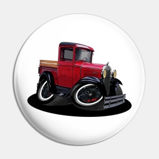 1930 Ford Model A Hot Rod Pickup Truck Pin