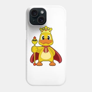 Duck King Crown Phone Case