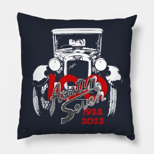 Austin Seven vintage British classic car monoblock centenary special Pillow