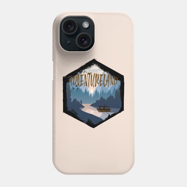 Land of Adventure Phone Case by The Skipper Store