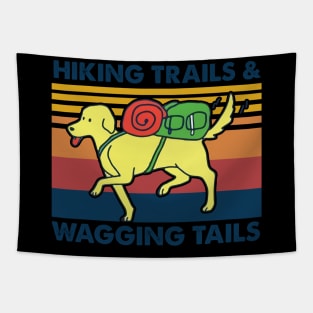 Hiking trails & wagging tails Tapestry