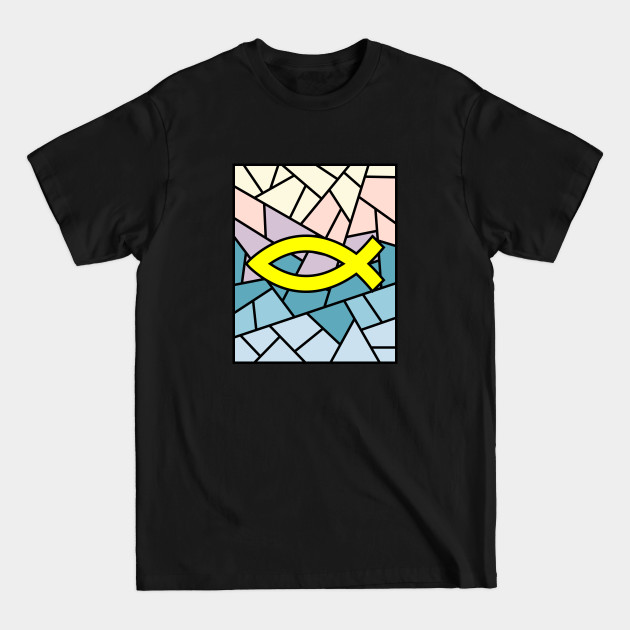 Discover The ancient sign of the early Christians is a fish. - Christian Designs - T-Shirt