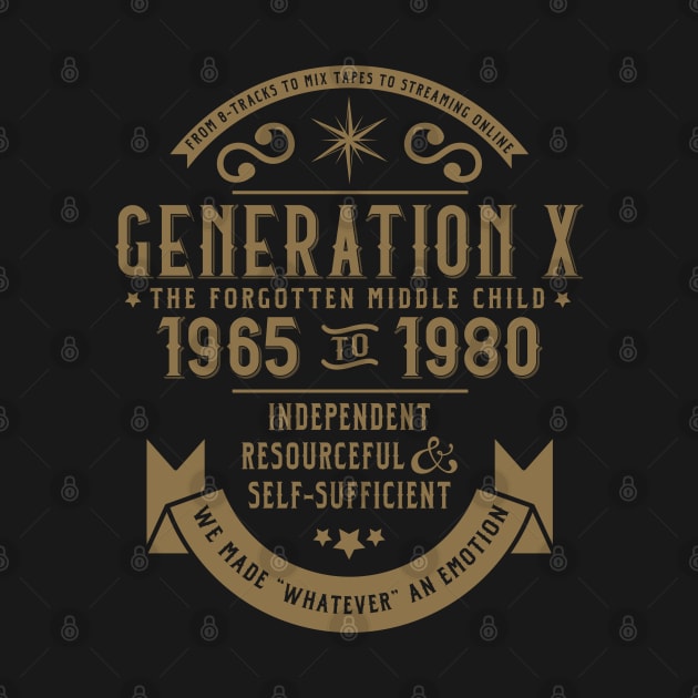 Generation X: The Golden Middle Child by machmigo