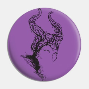 Wicked Thicket (sillhouette) Pin