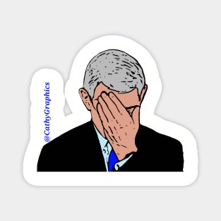 Fauci Facepalm Magnet