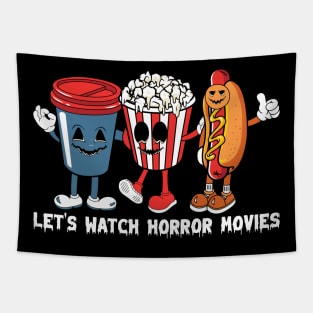 Let's Watch Horror Movies Tapestry