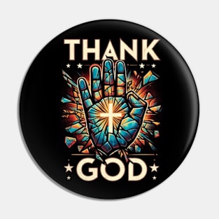 Thank God Pin