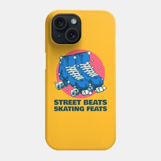 Street Beats, Skating Feats Rollerblading Phone Case