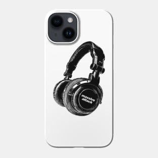 Massive Attack Retro Headphones Phone Case