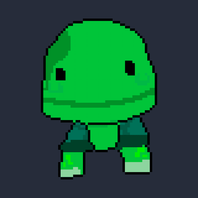 Playful Pixels Turtle by Pixel.id