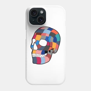 Patchwork Skull Phone Case