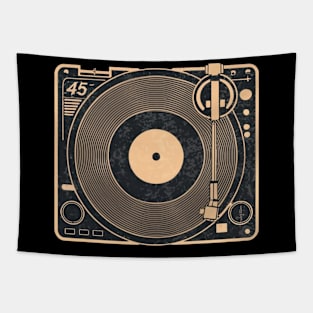 45 Record Adapter (Distressed) Tapestry