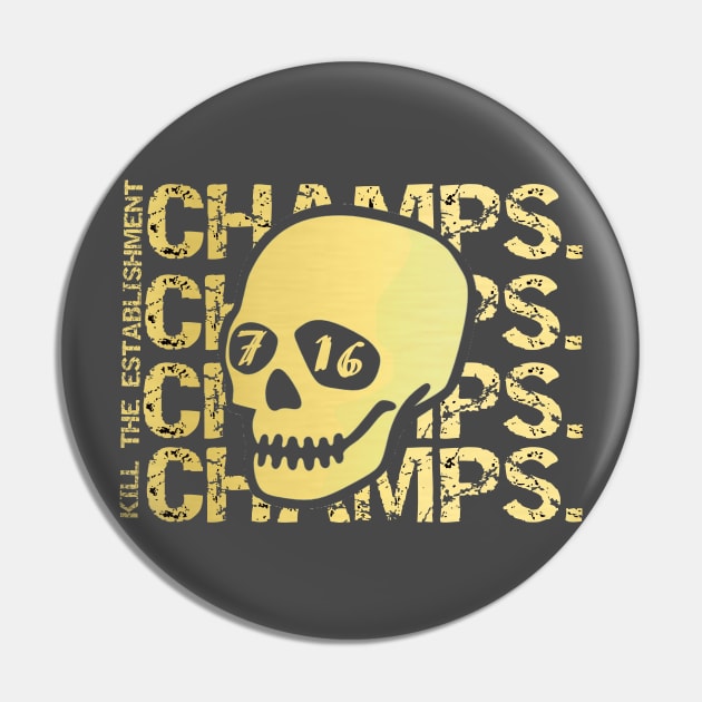 KTE The Champs Pin by KTEstore